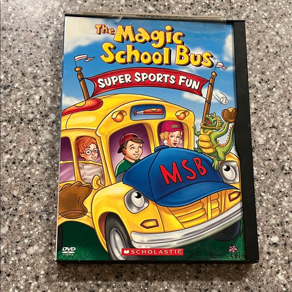 Scholastic The Magic School Bus Sports Adventure DVD